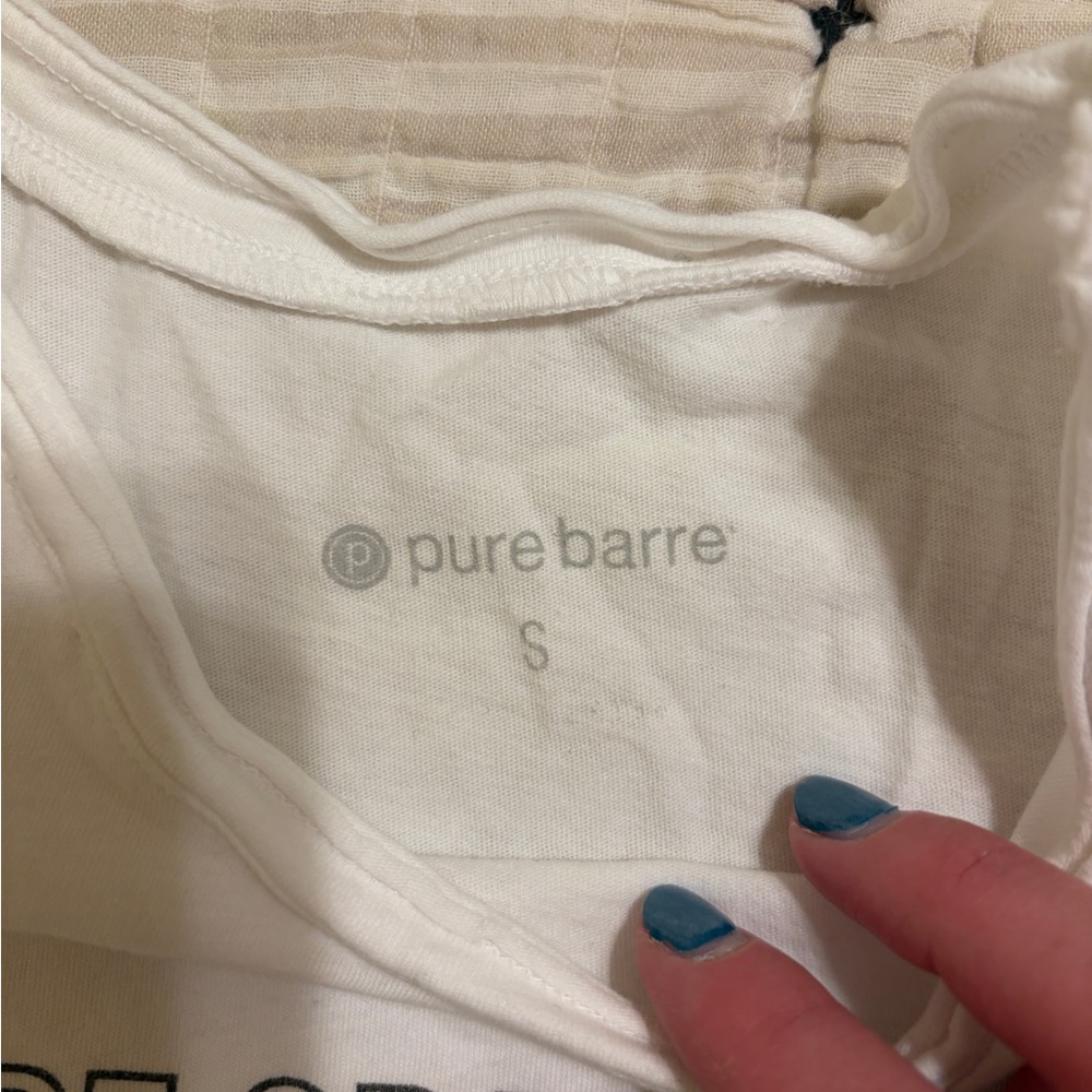 Pure Barre White Tank Top - Picture 2 of 2